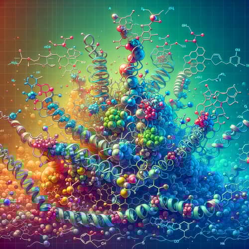 Protein Kinase Activators: Colorful Medicinal Chemistry Illustration