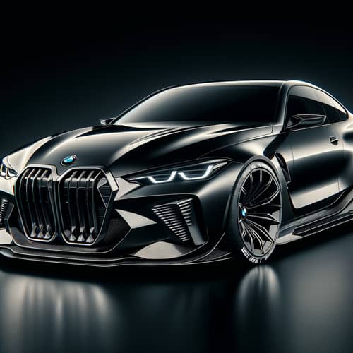 Futuristic 2025 BMW M3 Model - Sleek Design with Aerodynamic Features