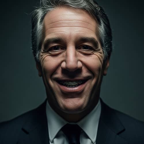 Jeffrey Epstein: Orthodontic Braces & Smiling Teeth