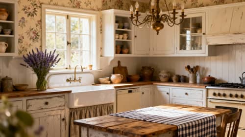 Beautiful French Country Kitchen Design Beautiful French Country Kitchen Design