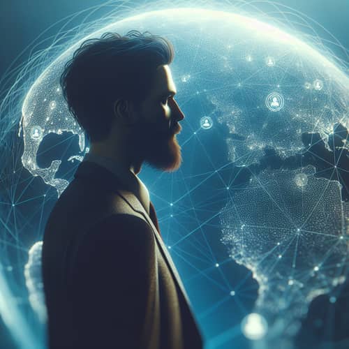 Solo Man Avatar - Standing Alone Image