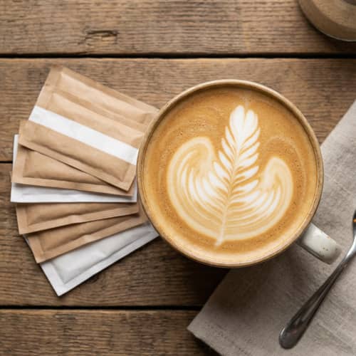 Perfect Steaming Latte with Latte Art