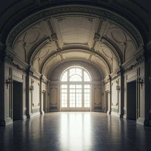 Empty Aristocratic Mansion Background