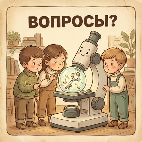 Kids Science Illustration - Vintage Style Artwork Kids Science Illustration - Vintage Style Artwork