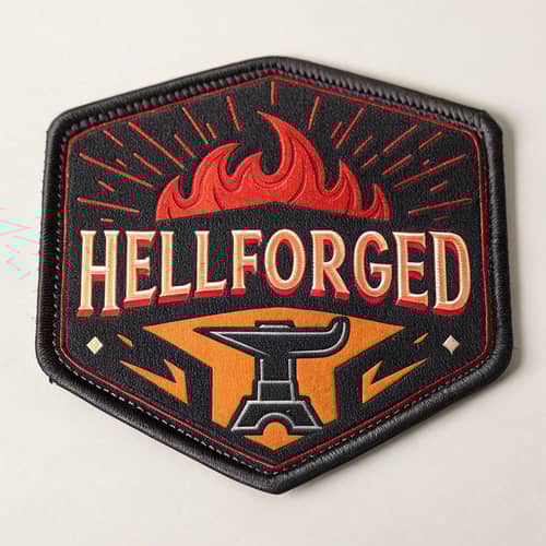HellForged Motorcycle Patch - Ride with Style