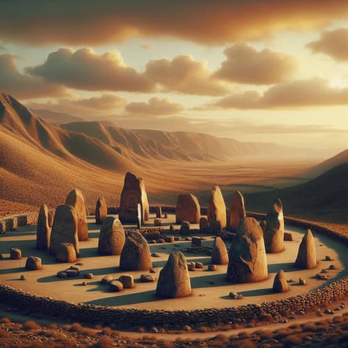 Göbeklitepe Neolithic Archaeological Site in Turkey