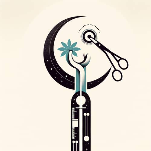 Adult Circumcision - Minimalist Portrayal