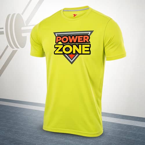 Crossfit T-Shirt with Power Zone Logo