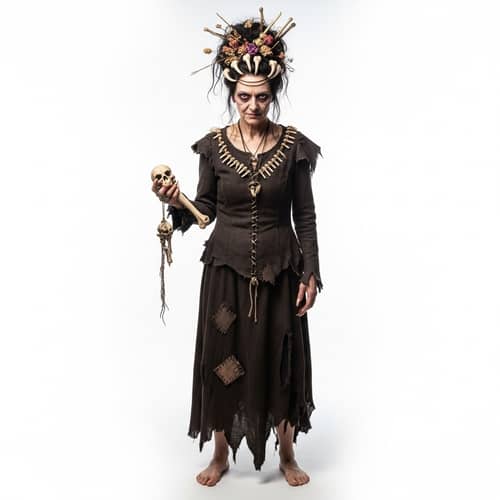 Medieval Marsh Witch Doctor - Barefoot & Bewitched