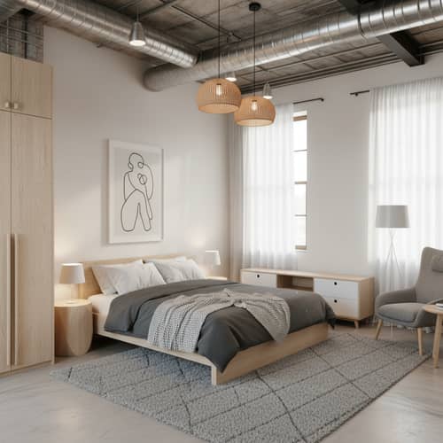 Scandinavian Style Bedroom Transformation Ideas