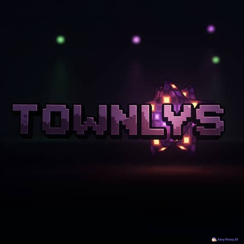 Minecraft Discord Logo: Townlys with Nether Star