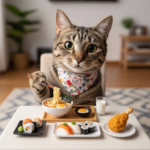 Cat Mukbang: Watch Our Feline Feast!