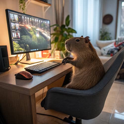 Capybara Gaming on PC: Fun and Adventure
