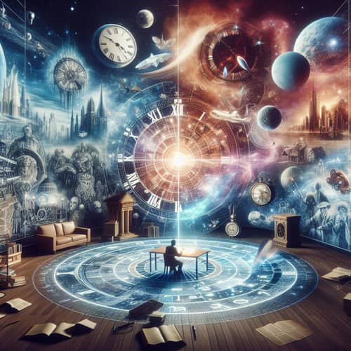 Time as a Dimension: Past, Present, Future Coexisting