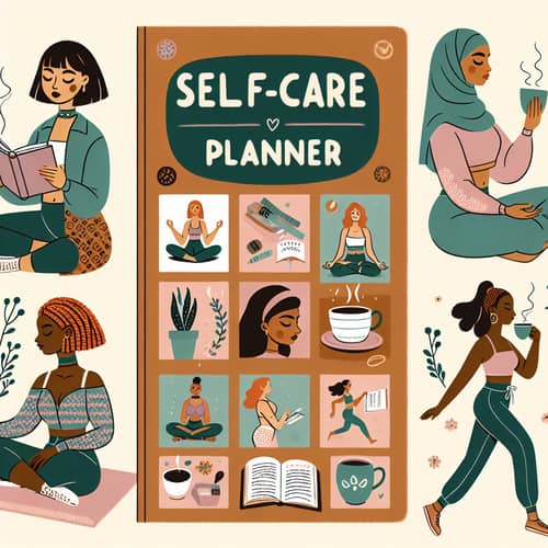 Diverse Women Self-Care Planner Cover