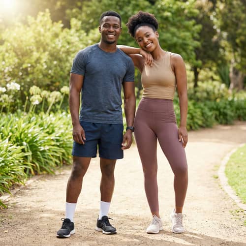 Sexy African Couple: Confident & Curvy Sexy African Couple: Confident & Curvy