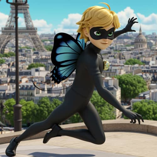 Miraculous Ladybug: Adrien Agreste & Butterfly Miraculous Miraculous Ladybug: Adrien Agreste & Butterfly Miraculous
