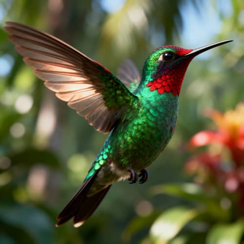 3D Colibri: Stunning Hummingbird Art 3D Colibri: Stunning Hummingbird Art