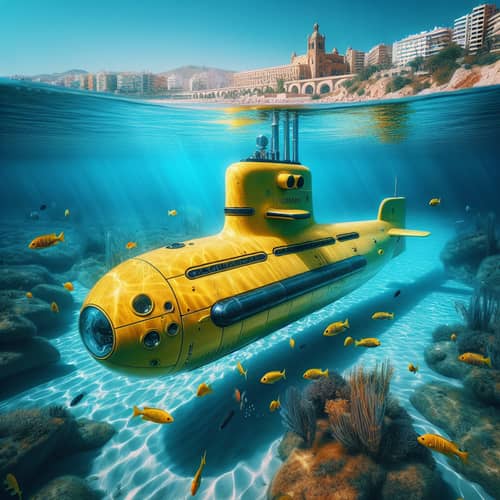 Yellow Submarine in Alicante Waters | Adventure & Discovery