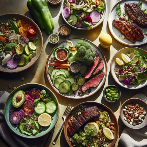 Healthy Keto Meals | Vibrant Food Photography