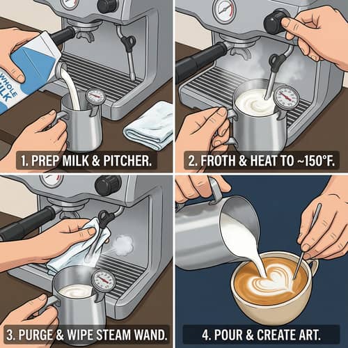 How to Make Perfect Espresso with Milk Froth