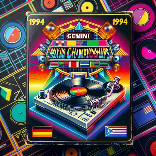 1994 Gemini World DJ Mixing Championships Home Video Cover