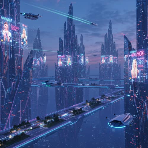 Futuristic Utopia of 3030: A Glimpse into Tomorrow