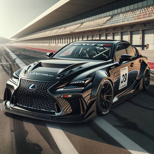 Competitive Edition of Lexus IS 250 F for Car Race