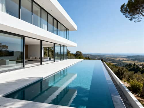 Modern Luxury House with Infinity Pool Modern Luxury House with Infinity Pool