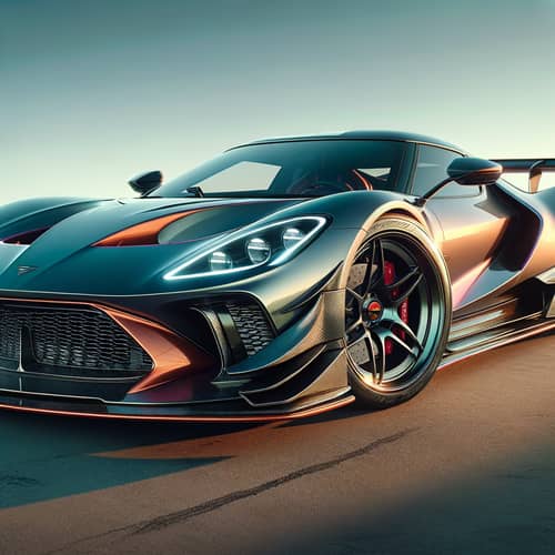 High-Performance Sports Car | Sleek Design & Vibrant Color