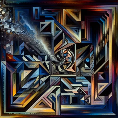 Exploring the Depths of Imagination with Bold Abstract Art