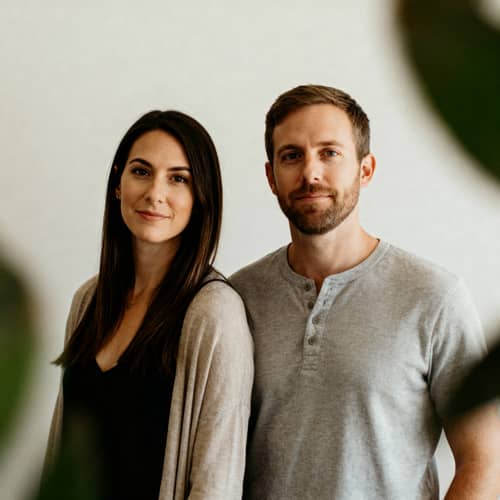 Fused Portraits: Two People Side by Side