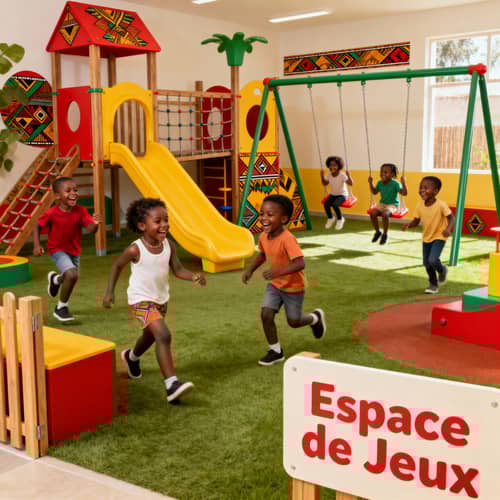 Play Area for Black Children