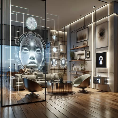 Advanced High-Tech Security System & Modern Interior Design