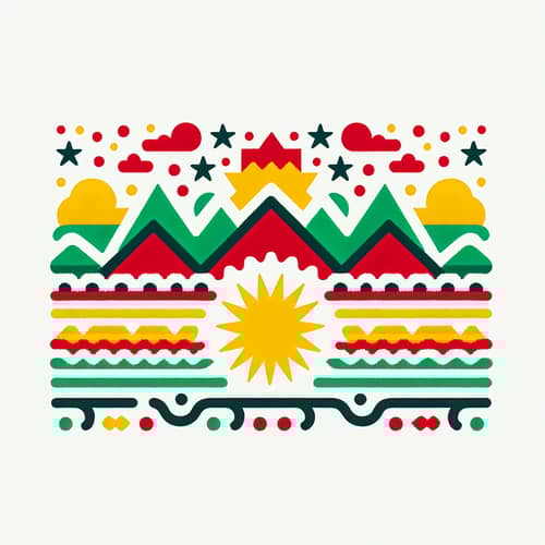 Kurdish Culture Logo Design | Symbolic Influence | Colors