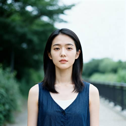 Chic Expression and Poised Stare Chic Expression and Poised Stare