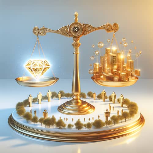 Importance of Reputation: Radiant Diamonds vs Futuristic City