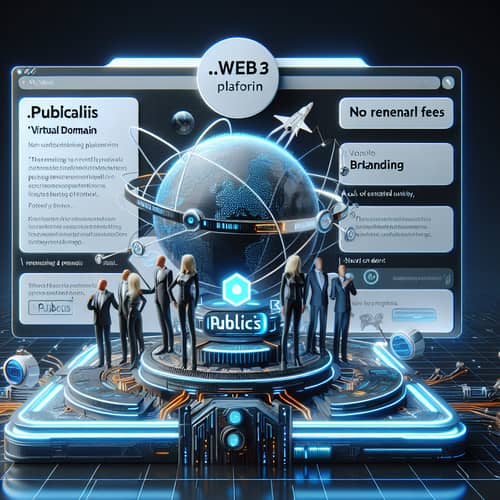 New .publicis Web3 Platform - No Renewal Fees, Decentralized Authority