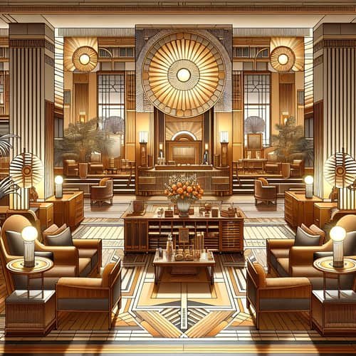 Historic Publicis Offices: Art Deco Style & Elegant Details