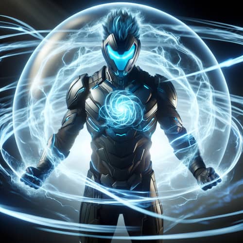 Character with Energy Forcefield | YourSite