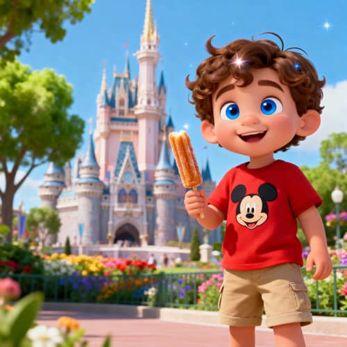 Disney Animation of a 3-Year-Old Boy Disney Animation of a 3-Year-Old Boy