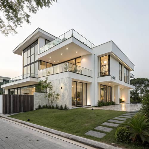 Contemporary Five-Story Villa for Sale - 200 Pings