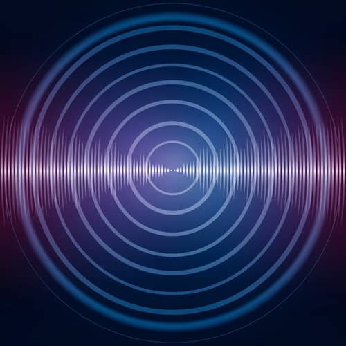Intense Bass Sound Vibrations | Rhythmic Audio Waves