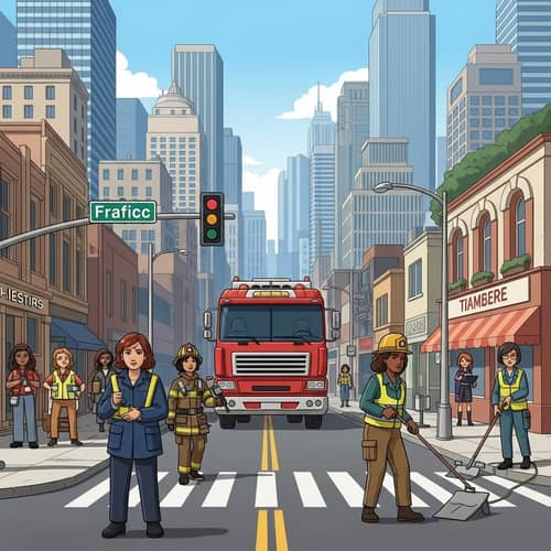 A World Without Men: Women Ruling a Bustling City One Year Later