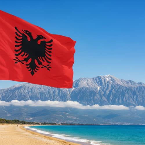 Explore the Beauty of Albania | Mountains, Beaches & Flag