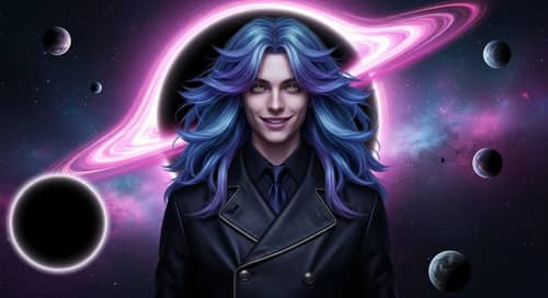Emperor Kayn: Cosmic Anti-Hero with Blue Purple Hair