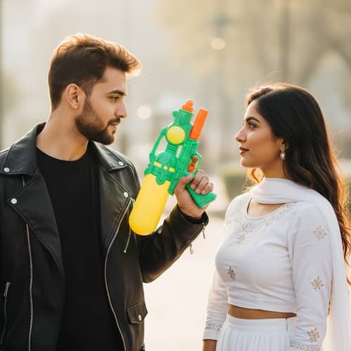 Indian Couple in Love | Romantic Scene Captured
