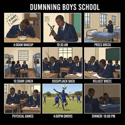 Daily Routine at a Rigorous Boys School: From 4:00 AM Wakeup to Late-Night Studying