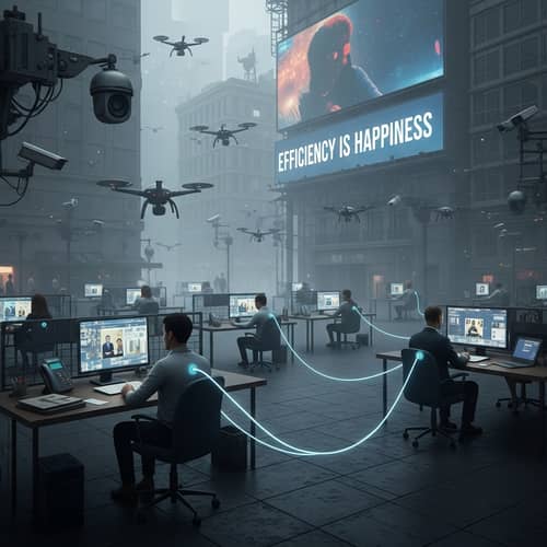 Dystopian Micromanagement: Surveillance, Drones & Virtual Tethers