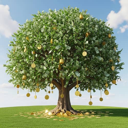 Majestic Money Tree: Nature's Wealth Oasis